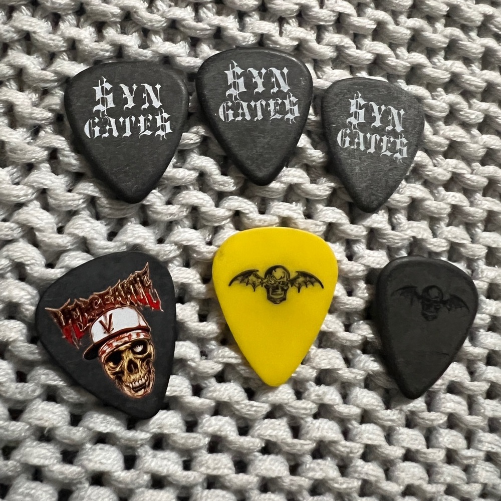 Avenged Sevenfold guitar picks - bundle
